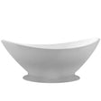 BC Designs Kurv Polished White Plinth Polished White BAB007