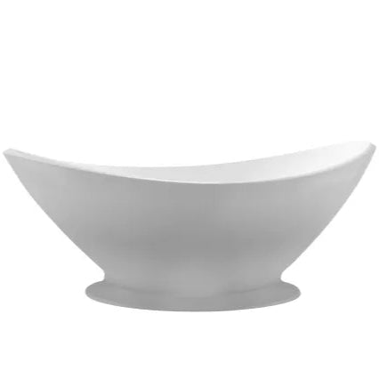 BC Designs Kurv Polished White Plinth Polished White BAB007