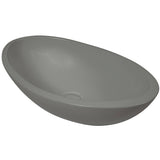 BC Designs Kurv Cian Solid Surface Countertop Basin L615 x W360mm Light Fawn BAB105F
