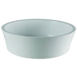 BC Designs Delicata Round Cian Solid Surface Countertop Basin L450 x W450mm Polished White BAB120