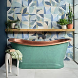 BC Designs Verdigris Green Boat Bath Copper/Verdigris BAC022 LS2