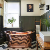 BC Designs Copper Boat Bath Copper BAC045 LS3