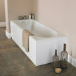 Nuie Barmby Round Single Ended Acrylic Bath White NBA605 LS