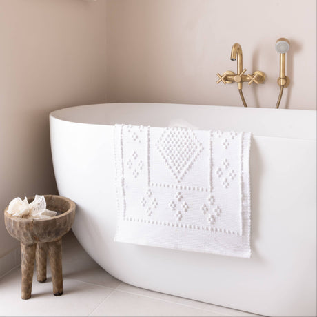 BC Designs Dinkee Acrymite Acrylic Freestanding Bath L1500 x W780mm Gloss White BAS012 LS4