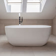 BC Designs Dinkee Acrymite Acrylic Freestanding Bath L1500 x W780mm Gloss White BAS012 LS1