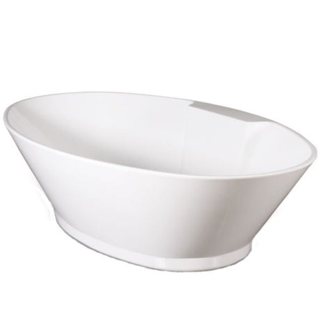 BC Designs Chalice Major Acrymite Acrylic Freestanding Bath L1780 x W935mm Gloss White BAS015