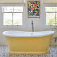 BC Designs The Boat Bath Acrylic Polished White BAS065 LS1