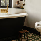 BC Designs The Boat Bath Acrylic Polished White BAS070 LS5