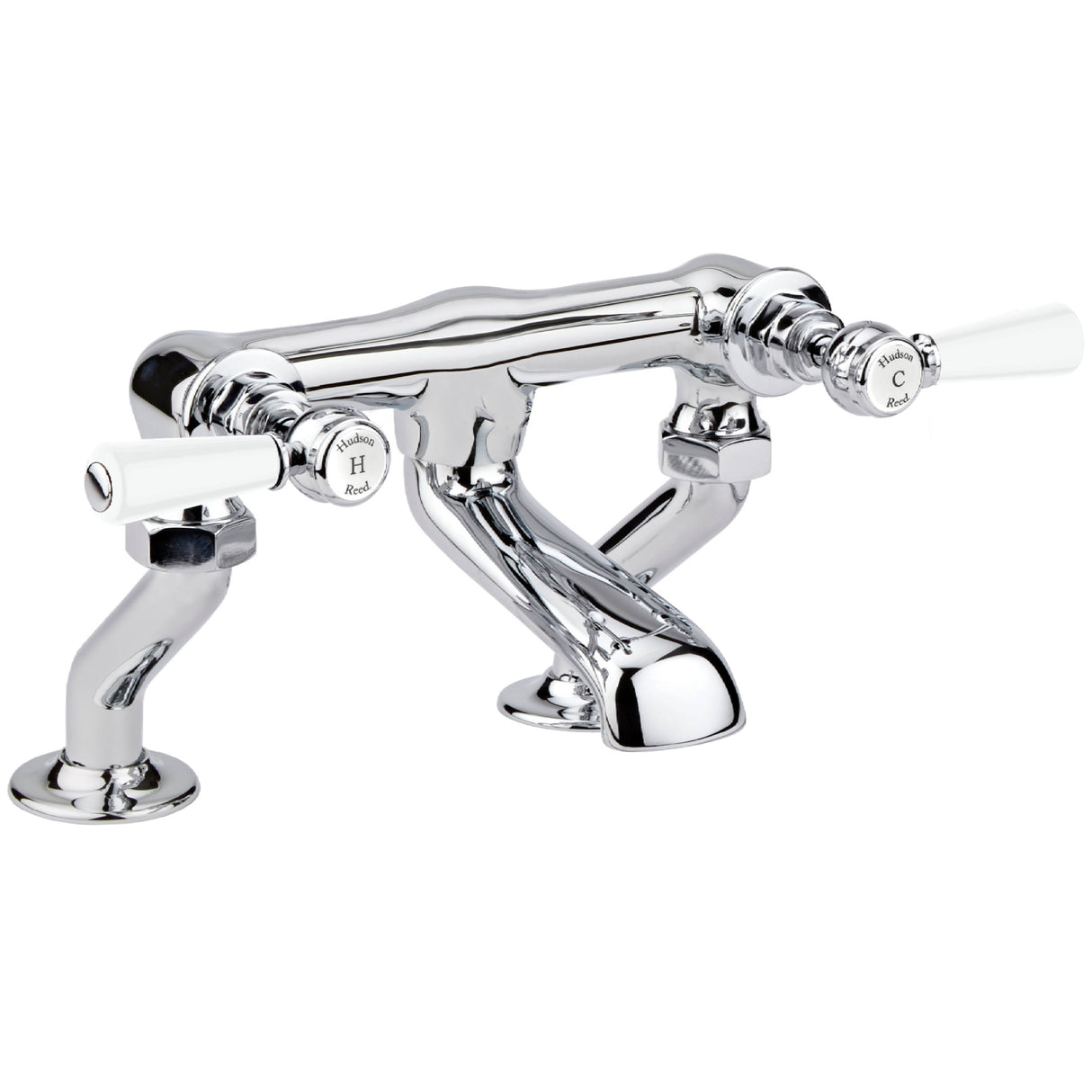 Hudson Reed Topaz Lever Bath Filler Tap Chrome BC303HL