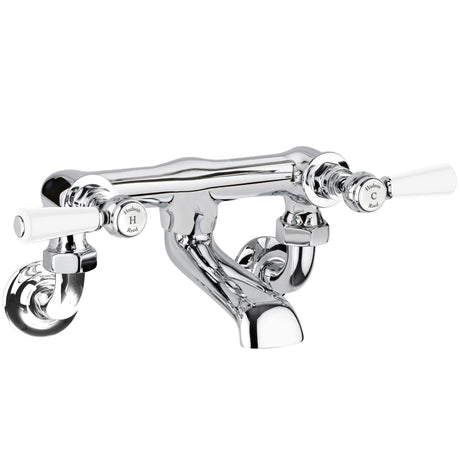 Hudson Reed Topaz Lever Wall Mounted Bath Filler Tap Chrome BC303HLWM
