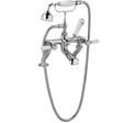 Hudson Reed Topaz Lever Bath Shower Mixer Tap With Shower Kit BC304HL