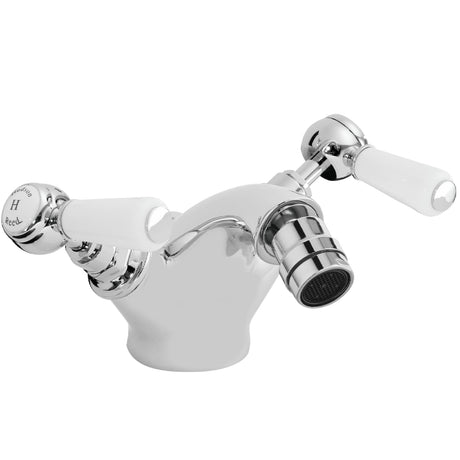 Hudson Reed Topaz Lever Bidet Mixer Tap & Waste Chrome BC306HL