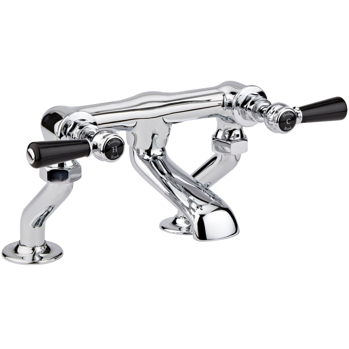 Hudson Reed Topaz Lever Bath Filler Tap Chrome BC403HL