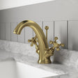 Hudson Reed Topaz Crosshead Basin Mixer Tap & Waste BC805HX LS