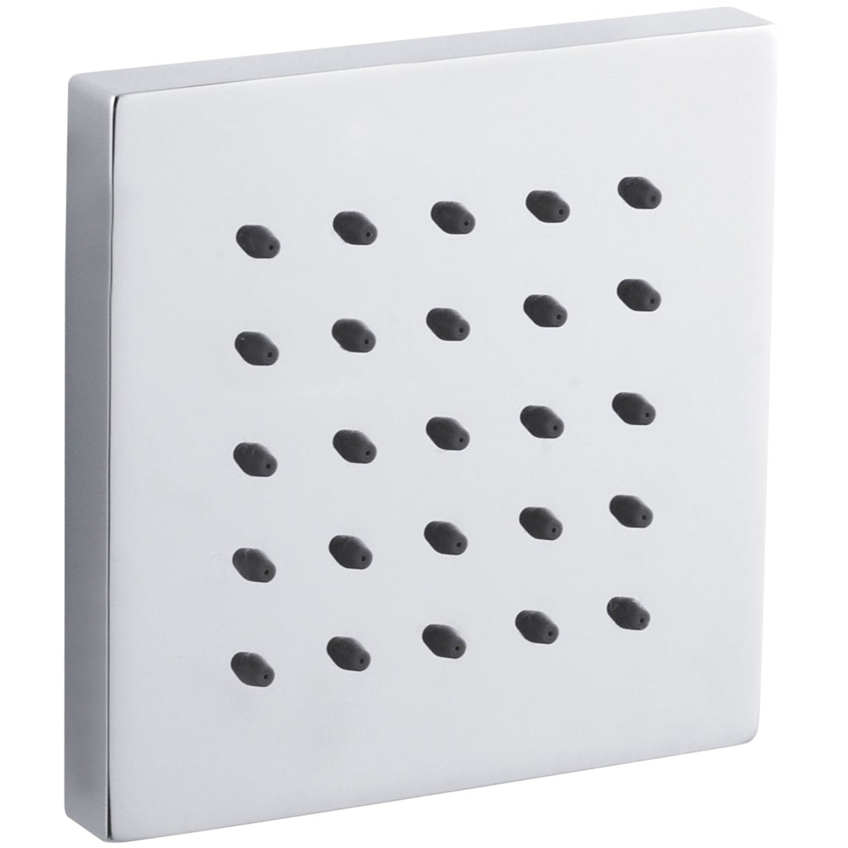 Hudson Reed Square Tile Body Jet 92x92mm Chrome BDJ002