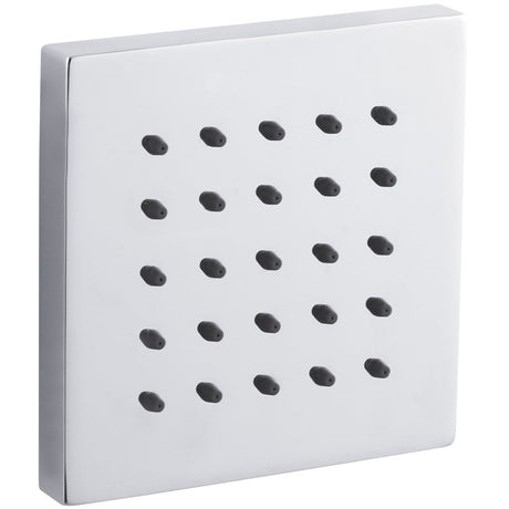 Hudson Reed Square Tile Body Jet 92x92mm Chrome BDJ002