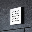 Hudson Reed Square Tile Body Jet 92x92mm Chrome BDJ002 LS1