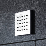 Hudson Reed Square Tile Body Jet 92x92mm Chrome BDJ002 LS1