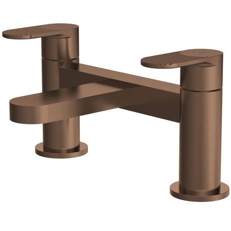 Nuie Cyprus Bath Filler Tap Brushed Bronze BIN1503F
