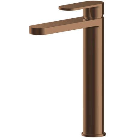 Nuie Binsey Tall Mono Basin Mixer Tap Brushed Bronze BIN1570