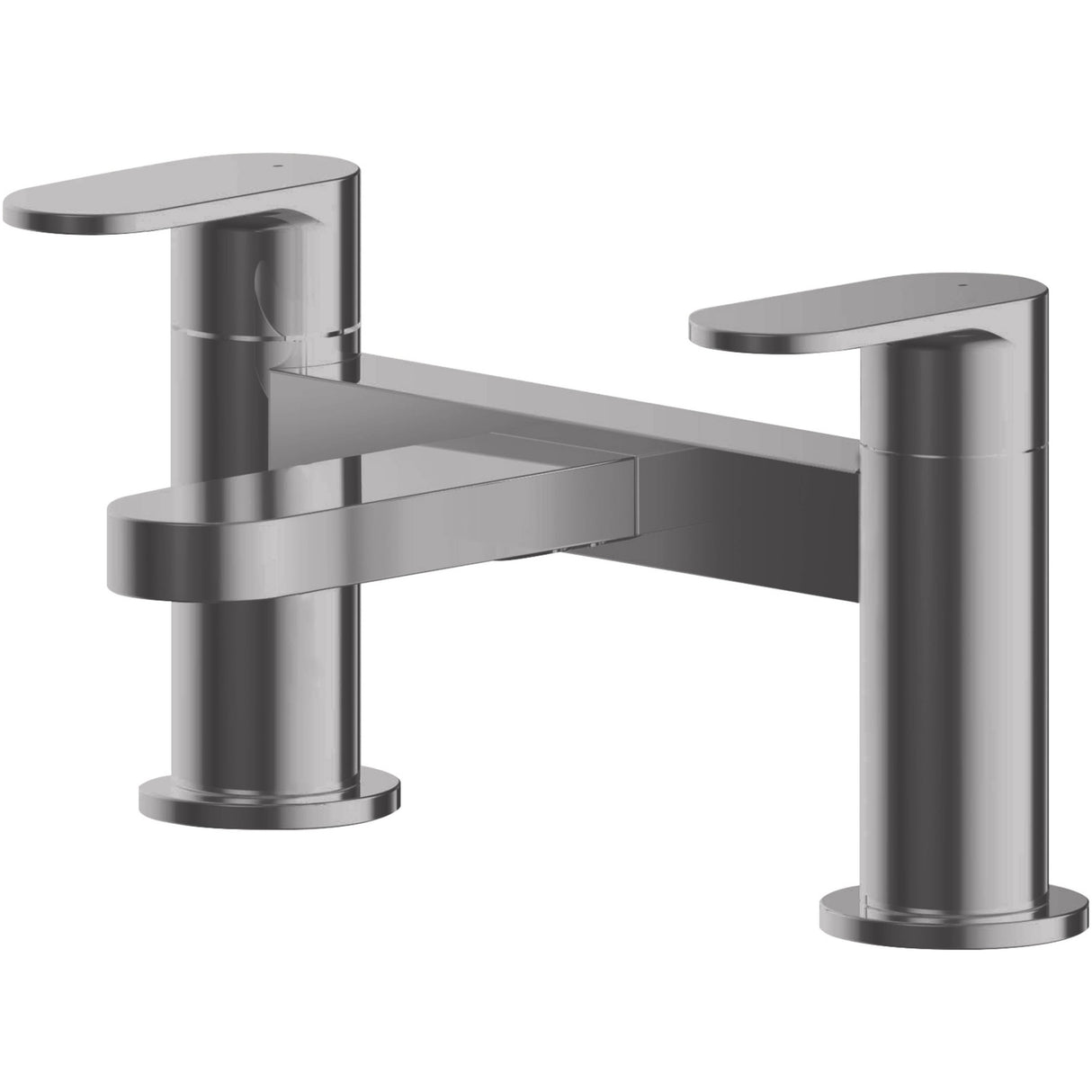 Nuie Binsey Bath Filler Tap Brushed Pewter BIN703