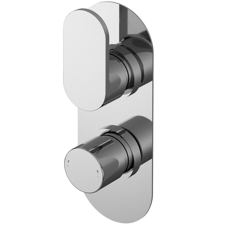 Nuie Binsey 1 Outlet Thermostatic Concealed Shower Valve Chrome BINTW01