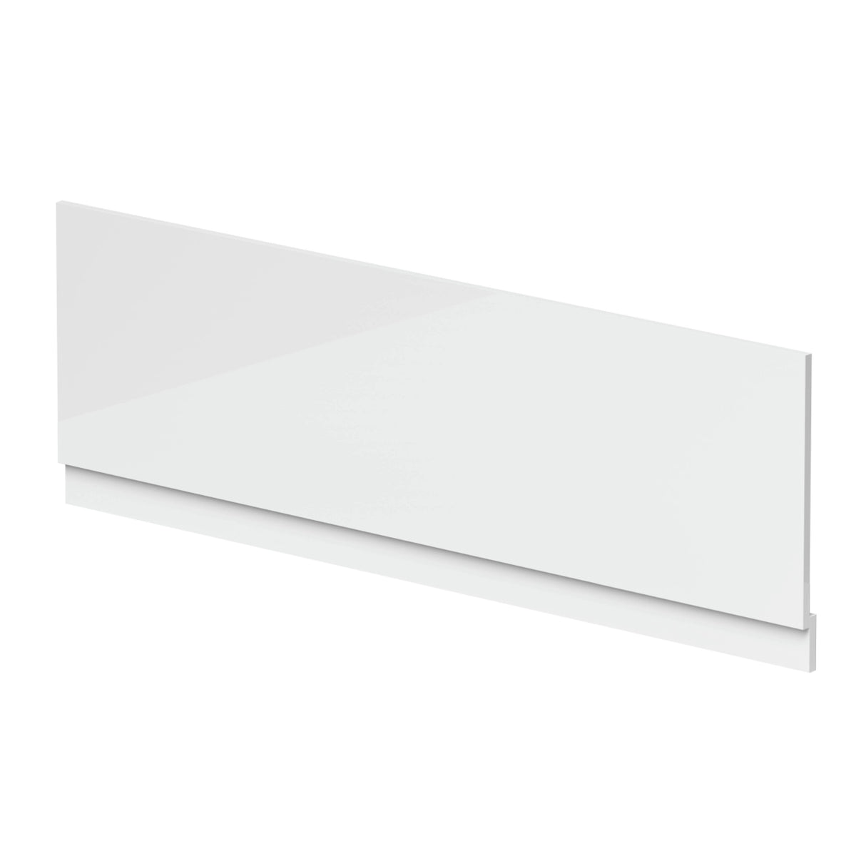 Nuie Waterproof PVC Front Bath Panel Gloss White BPR105W
