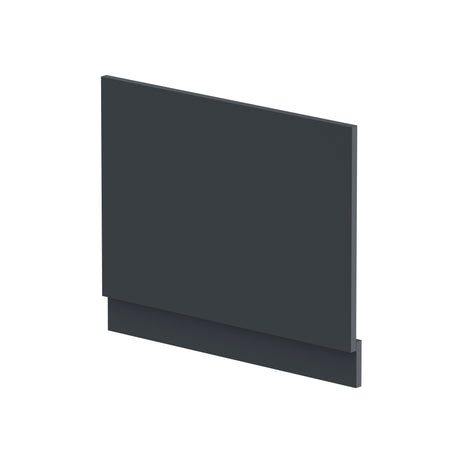Nuie Standard MDF/MFC End Bath Panel Soft Black BPR1411