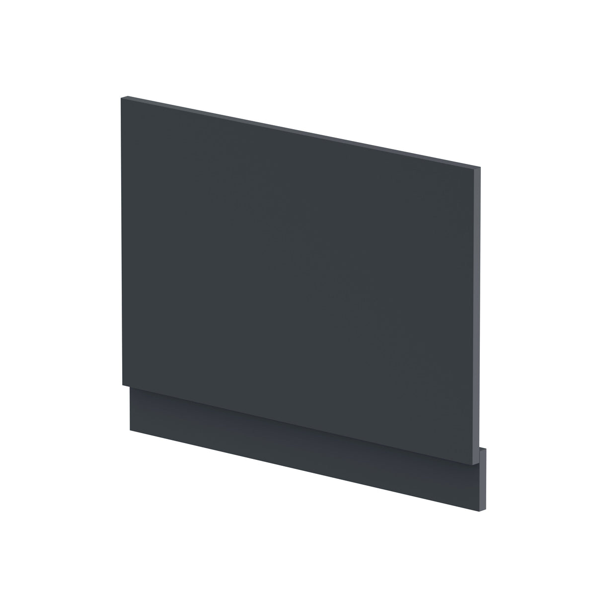 Nuie Standard MDF/MFC End Bath Panel Soft Black BPR1412