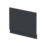 Nuie Standard MDF/MFC End Bath Panel Soft Black BPR1412