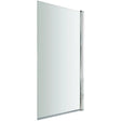 BC Designs Bath Screen Chrome H1435 x W790mm BSS010