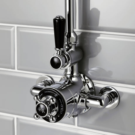 Hudson Reed Topaz 1 Outlet Thermostatic Exposed Shower Valve BTSVT101 LS1