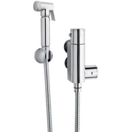 Nuie Thermostatic Douche Spray Shower Kit Chrome BW002