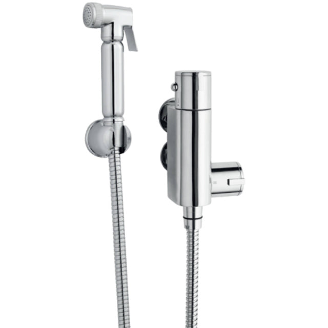Nuie Thermostatic Douche Spray Shower Kit Chrome BW002