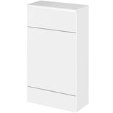 Hudson Reed Fusion Slimline 500mm WC Unit & Top Gloss White CBI104A