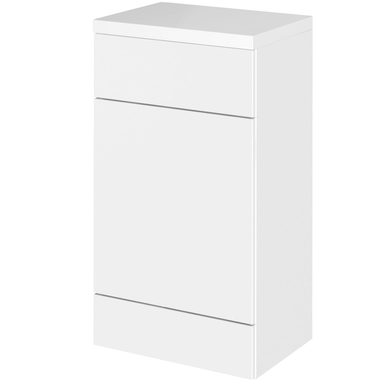 Hudson Reed Fusion Full Depth 500mm WC Unit & Top Gloss White CBI105