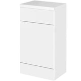 Hudson Reed Fusion Full Depth 500mm WC Unit & Top Gloss White CBI105