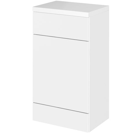 Hudson Reed Fusion Full Depth 500mm WC Unit & Top Gloss White CBI105