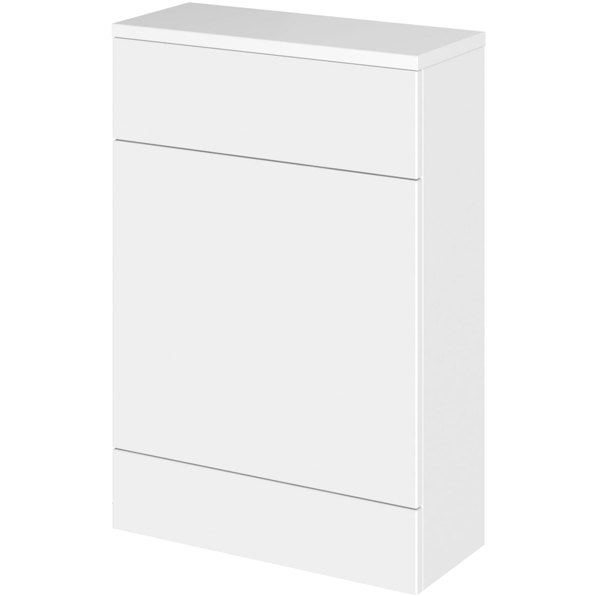 Hudson Reed Fusion Slimline 600mm WC Unit & Top Gloss White CBI119A