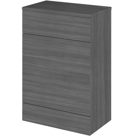 Hudson Reed Fusion Full Depth 600mm WC Unit & Top Anthracite Woodgrain CBI520A