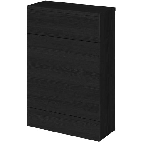 Hudson Reed Fusion Slimline 600mm WC Unit & Top Charcoal Black CBI619A