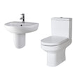 Nuie Harmony Toilet & Wall Hung Basin Suite 500mm CHM007