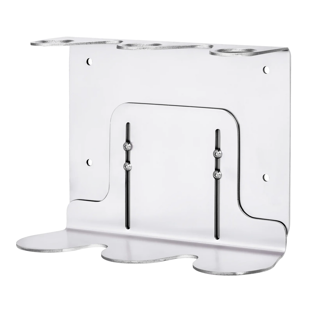 Chrome Triple Wall Mounted Soap Dispenser