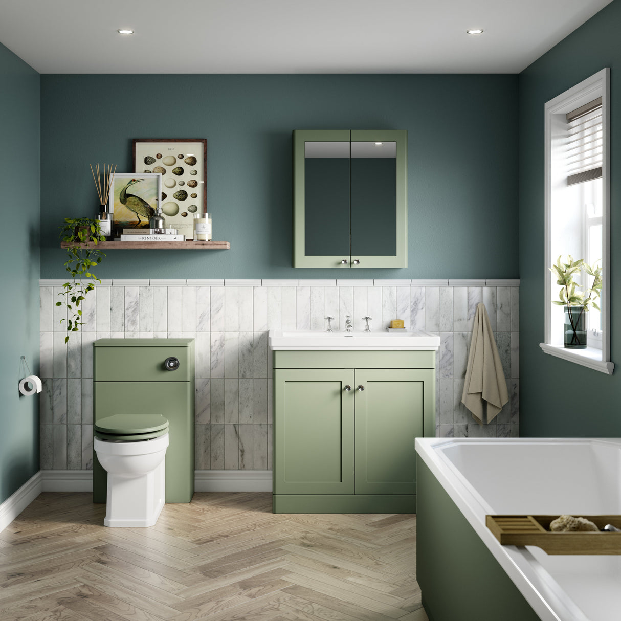 Classique Furniture Satin Green LS