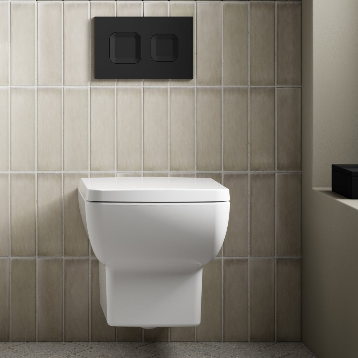 Nuie Cleo Wall Hung Toilet Without Seat NCK140 LS