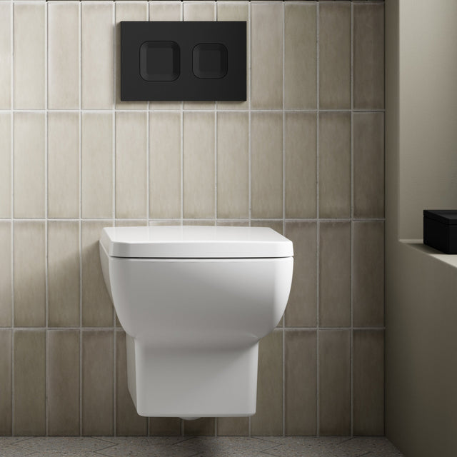 Nuie Cleo Wall Hung Toilet Without Seat NCK140 LS