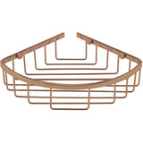 BC Designs Corner Shower Basket Brushed Copper CMA050BCO