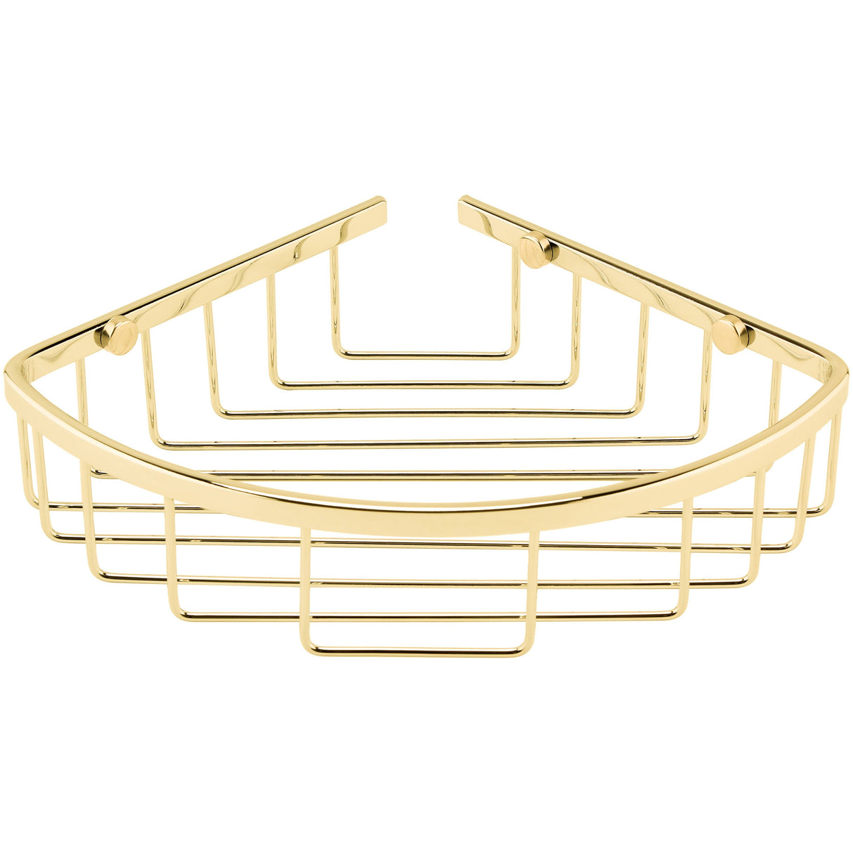 BC Designs Corner Shower Basket Gold CMA050G
