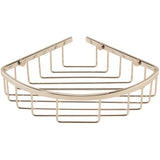 BC Designs Corner Shower Basket Nickel CMA050N