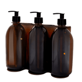 Copper Triple Wall Mounted Soap Dispenser